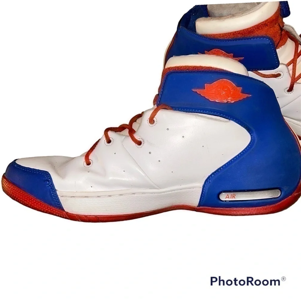 CARMELO Anthony Jordan Melo 1.5 Knicks White Blue Orange